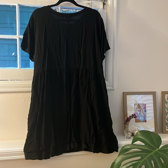 Lacausa Black Silky Dress - Picture 4 of 6